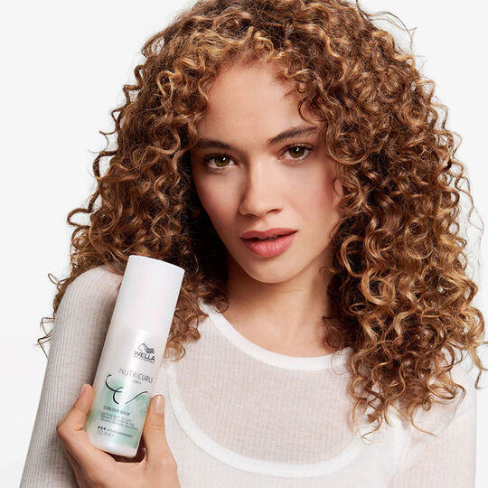 Baume de d&eacute;finition pour cheveux boucl&eacute;s Curlixir Nutricurls