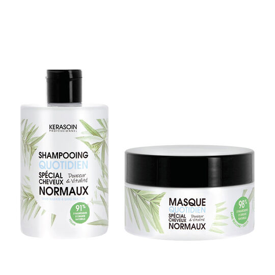 Rituel nature quotidien cheveux normaux