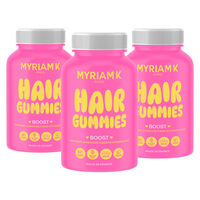 Cure 3 mois Red Love gummies hair vitamins