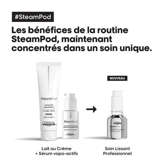 Pack lisseur SteamPod 3.0 et soin lissant