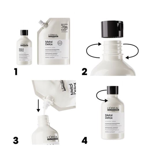 Duo recharge Metal Detox + shampooing 500ml