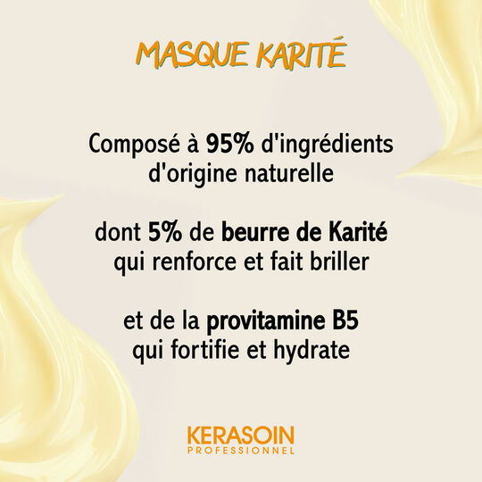 Masque capillaire au beurre de karit&eacute; 1500ml
