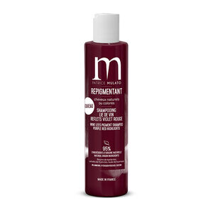 Shampooing repigmentant cheveux naturels ou colorés lie de vin,  Shampooing repigmentant cheveux naturels ou colorés lie de vin