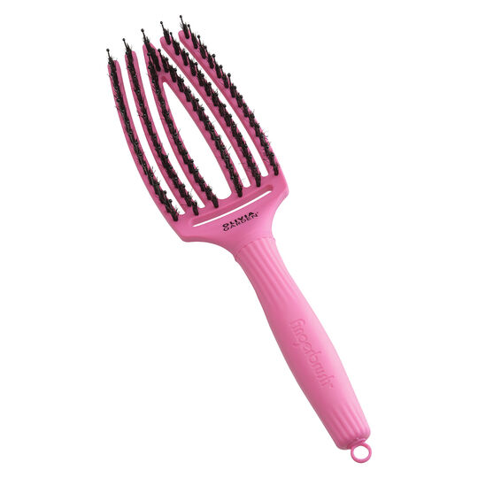 Brosse démêlante Fingerbrush édition limitée Dolce Vita pink granita