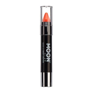 Crayon néon corps et visage Moon Glow orange,  Crayon néon corps et visage Moon Glow orange