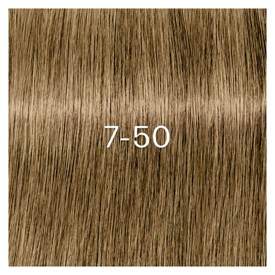 Coloration Igora Zero Amm 7-50 blond cover dor&eacute;