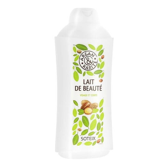 Lait de beaut&eacute; visage et corps Argan & Karit&eacute;