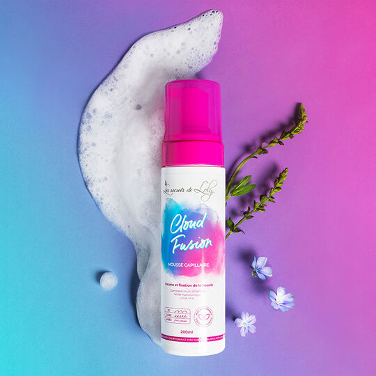 Mousse pour cheveux boucl&eacute;s Cloud Fusion