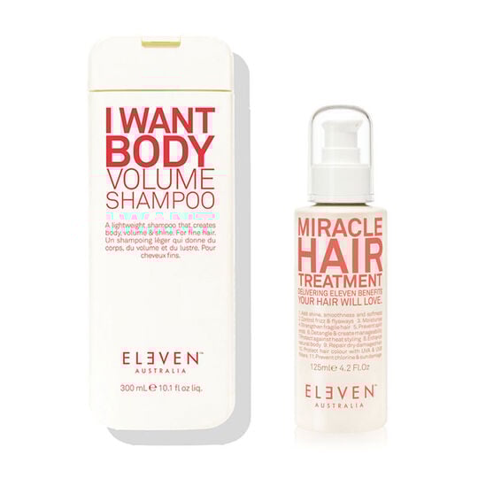 Rituel pour cheveux fins I Want Body