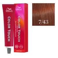 Coloration semi-permanente Color Touch 7/43 blond cuivr&eacute; dor&eacute;