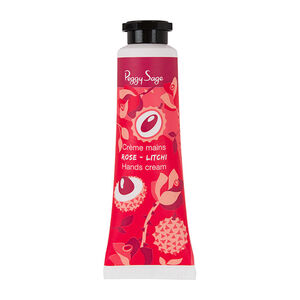 Cr&egrave;me mains parfum&eacute;e rose litchi