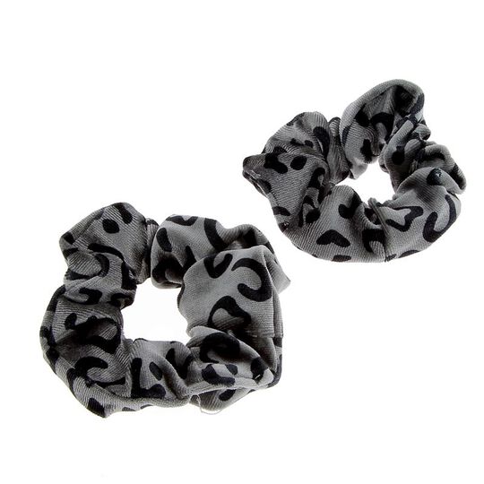 Chouchou l&eacute;opard x 2 gris