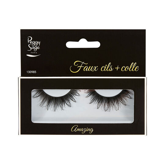 Faux cils + colle Amazing