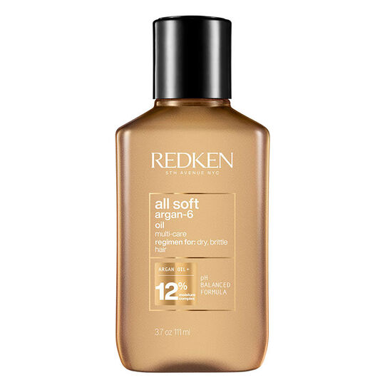 Huile d'argan pour cheveux secs et sensibilisés All Soft