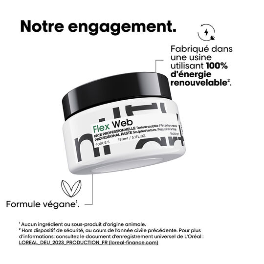 Pâte texture sculptée Flex Web Tecni.Art