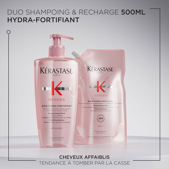 Bain hydra-fortifiant Genesis recharge 500 ml