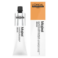 Coloration cr&egrave;me de beaut&eacute; Majirel 7.35 blond dor&eacute; acajou