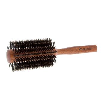 Brosse brushing bois et poils de sanglier 55mm