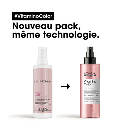 Lait 10 en 1 sans rin&ccedil;age Vitamino Color