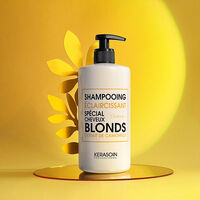 Shampooing &eacute;claircissant sp&eacute;cial cheveux blonds