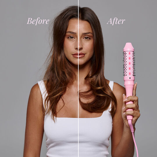 Brosse chauffante volume