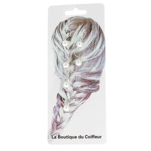 Anneaux métal pour tresses perle