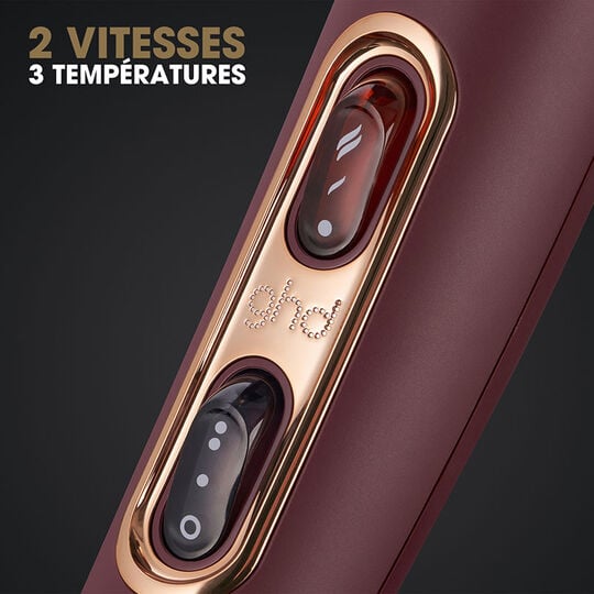 S&egrave;che-cheveux Helios prune