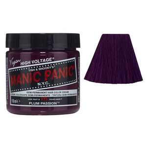 Coloration semi-permanente Manic Panic plum passion,  Coloration semi-permanente Manic Panic plum passion