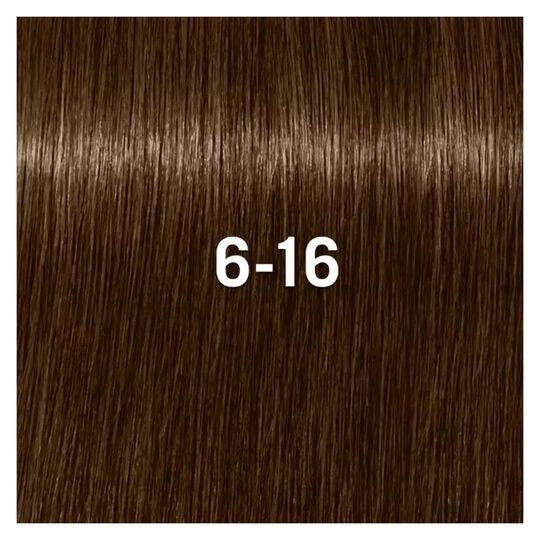 Coloration demi-permanente Igora Vibrance 6-16 earthy clay