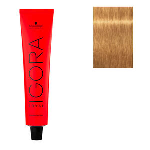 Coloration permanente Igora Royal 9-55 blond très clair doré extra