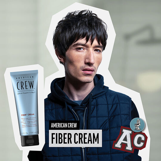 Cr&egrave;me fibreuse de fixation
