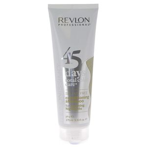 2 en 1 Shampooing et soin cheveux color&eacute;s 45 Days cendr&eacute; stunning highlights