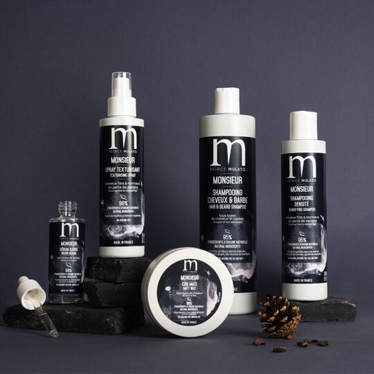 Shampooing cheveux et barbe Monsieur