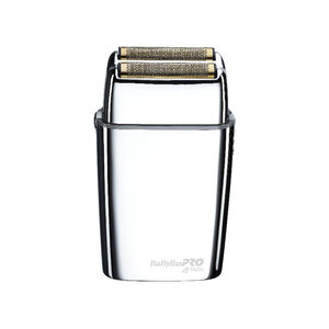 Rasoir professionnel rechargeable en m&eacute;tal FOILFX02 silver