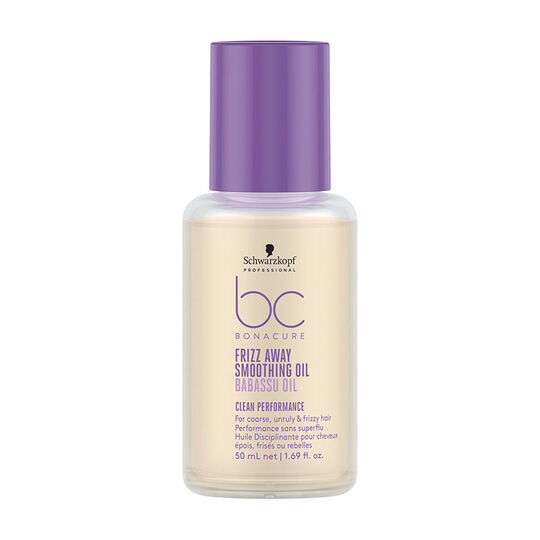 Huile lissante pour cheveux indisciplin&eacute;s BC Frizz Away