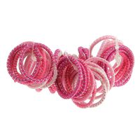 Minis élastiques sans métal x 50 roses