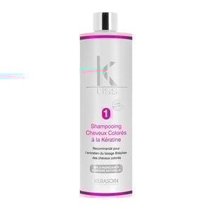 Shampooing pour cheveux colorés à la kératine K-Liss,  Shampooing pour cheveux colorés à la kératine K-Liss