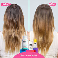 Routine cheveux d&eacute;toxifi&eacute;s + r&eacute;par&eacute;s