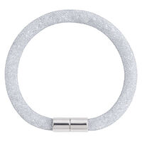 Bracelet strass filet blanc