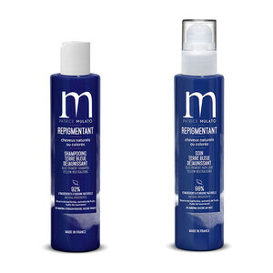 Rituel repigmentant shampooing + soin terre bleue,  Rituel repigmentant shampooing + soin terre bleue