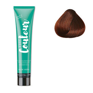 Coloration sans ammoniaque The Couleur 7.44 blond cuivré intense,  Coloration sans ammoniaque The Couleur 7.44 blond cuivré intense