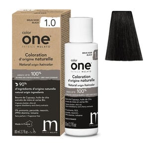 Coloration d'origine naturelle Color One 1.0 brun noir,  Coloration d'origine naturelle Color One 1.0 brun noir