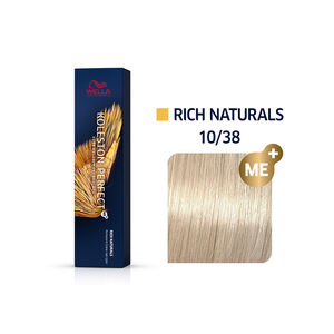 Coloration permanente Koleston Perfect Me+ 10/38 blond très très clair doré perlé,  Coloration permanente Koleston Perfect Me+ 10/38 blond très très clair doré perlé