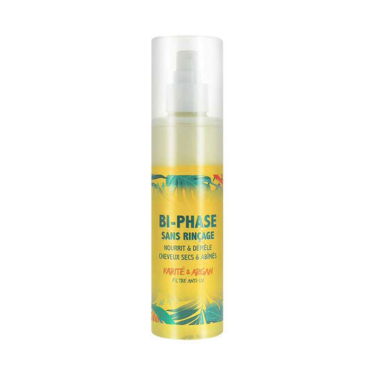D&eacute;m&ecirc;lant bi-phase &agrave; l'argan et au karit&eacute; 200ml