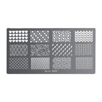 Plaque de stamping nail art 4,  Plaque de stamping nail art 4