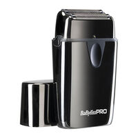 Rasoir double grille avec lumi&egrave;re d&eacute;sinfectante UVFOIL02