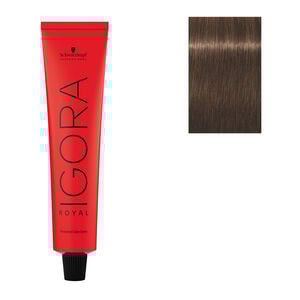 Coloration permanente Igora Royal 6-6 blond fonc&eacute; chocolat