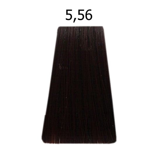 Inoa Coloration sans ammoniaque 5.56 ch&acirc;tain clair acajou rouge