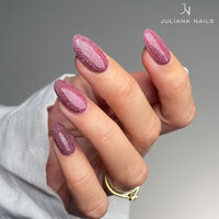 Vernis semi-permanent Gel Lack glitter mosaic