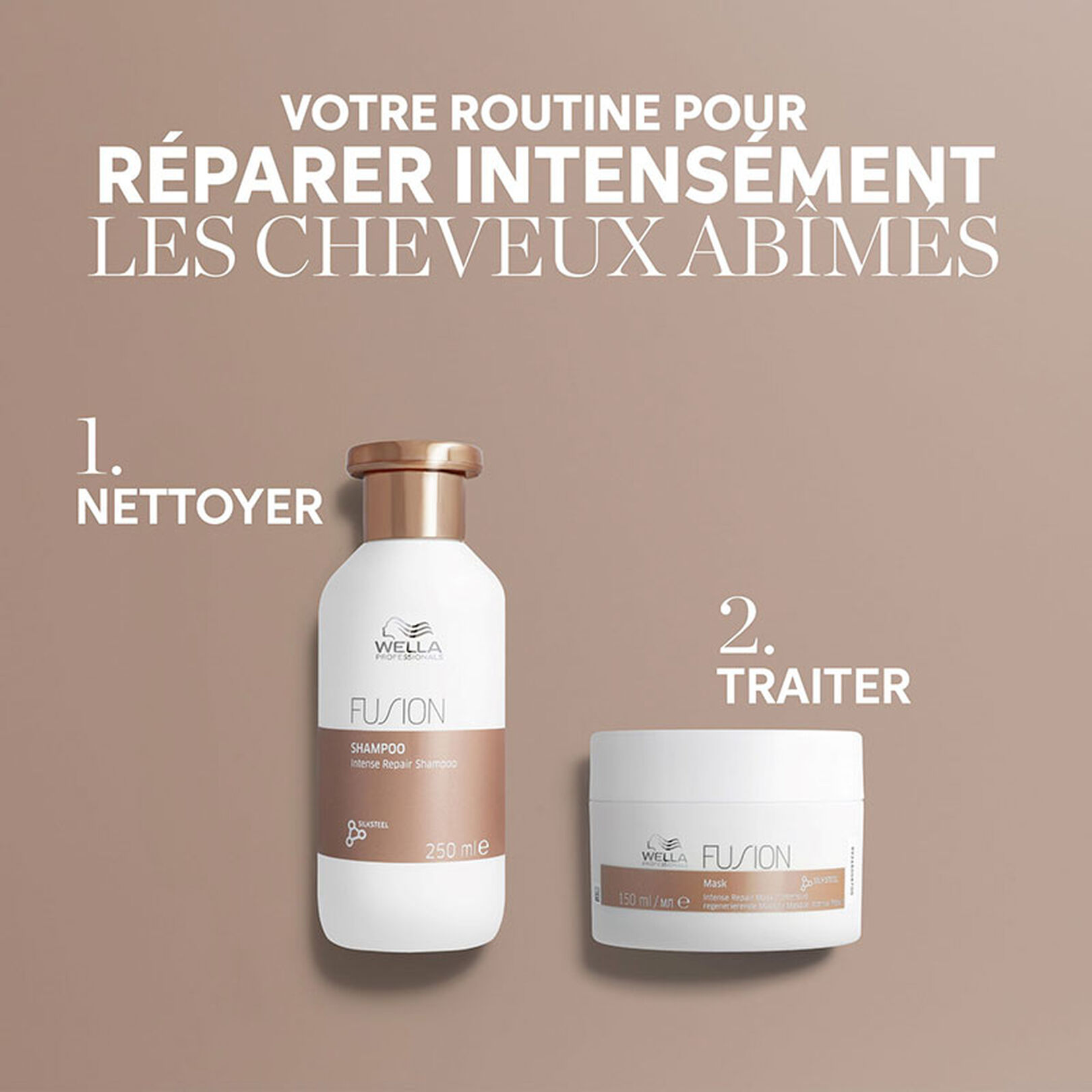 Shampoing La Beauté Intensive - 1000 Ml - Avec Kératine Et Huile D'argan - Pour Cheveux Abîmés, épais, Cassants - Neuf En Emballage